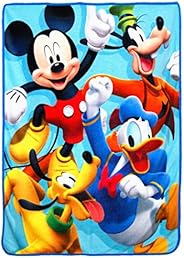 Disney's Mickey's Roadster Racers, "4 Ever" Micro Raschel Throw Blanket, 46&q