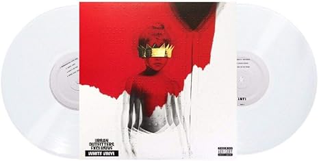 Rihanna Anti Limited Edition White Colored 2xlp Vinyl Condition Vg Nm Amazon Com Music