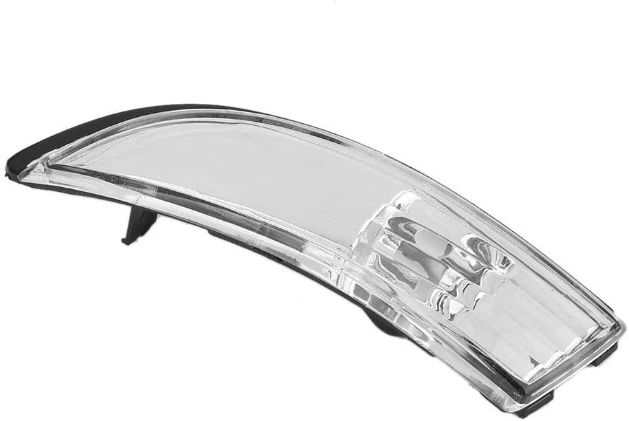 Qiilu Car Door Wing Mirror Indicator Lens, Door Wing Mirror Indicator Lens Clear Fits for MK7/MK7.5 2009-2017(Left Side) - Image 4