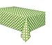 Polka Dot Plastic Tablecloth, 108