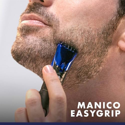 Styler Rasoio Elettrico Barba All-in-One, Rade, Regola, Rifinisce, Rasoio, Regolabarba con Tecnologia Braun e Impugnatura Easygrip per Un'incredibile Precisione e Comfort