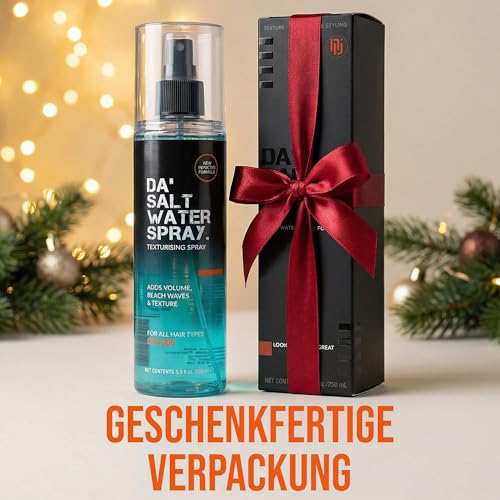 Da'Dude Da Salt Water Spray – Sea Salt Spray Hair Men, Salzspray für Haare mit Volumen & Struktur, Haarspray Männer für Natürlichen Beach Look, 250 ml thumbnail 2