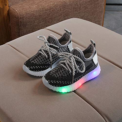 Todaies Children Led Sport Sneaker Baby Girls Boys Mesh Light Luminous Running Sneaker Shoes