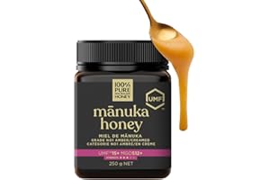 Manuka Honey New Zealand 100% Pure UMF 15+ MGO 514+ Raw & Unfiltered Certified Award Winning Silky Smooth Taste & Texture 250