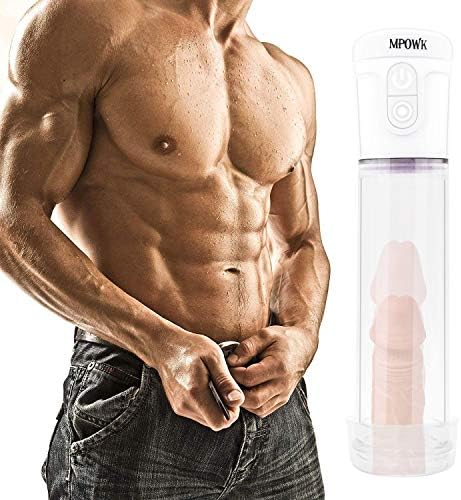 Sexovibe 2019 Wonderful Gift Men Pénnis Énhancement Massaging Péns Automatic Exercising Vacuum Cup Air Extender Prolong Male Toys USB Rechargable White 100% Secret Packing