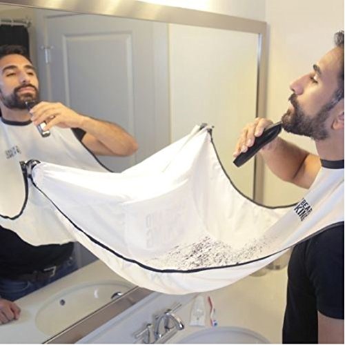 Beard Apron Gather Whiskers Cloth Catcher