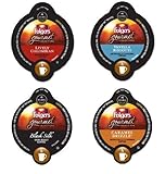 20 Count - Folgers Gourmet Selections Variety Coffee Vue Cup For Keurig Vue Brewers - Lively Colombian, Black Silk, Caramel Drizzle & Vanilla Biscotti