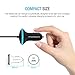 Maxboost Quick Charge 3.0 36W Dual USB Car Charger Compatible with Type C Phone Galaxy S20 Ultra/S10/S10e/S9, Note 10, SmartUSB for iPhone 11 Pro Max/XS/XS Max/XR/X/8/SE/Plus, Air 2/Mini, Pixel,LG,HTC