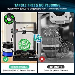 SUNLU 3D Printer Filament, Toughness PETG Filaments