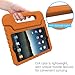 iPad 2 Kids Case: Stalion® Safe Shockproof Protection for Apple iPad 2nd 3rd & 4th Gen (Orange Orange) Ultra Lightweight + Comfort Grip Carrying Handle + Folding Stand