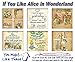 Alice in Wonderland Cheshire Cat Vintage 11x14 Unframed Poster -Antique-style Alice in Wonderland Print, Cheshire Cat Wall Art, Alice Poster, Lady Alice Decor, Cat Bedroom Decor, Wonderland Wall Décor