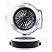 VEEPAE Camping Lantern, USB Powered or Battery Operated Fan, Tent Fan Light (2rd Generation), The Best Camping Gear for Truck Tent, Fishing, Emergencies, Hurricanes, Outages