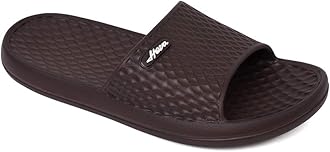 FUNKYMONKEYMens Bathroom Shower Slippers Indoor Home Beach Non Slip Sandal