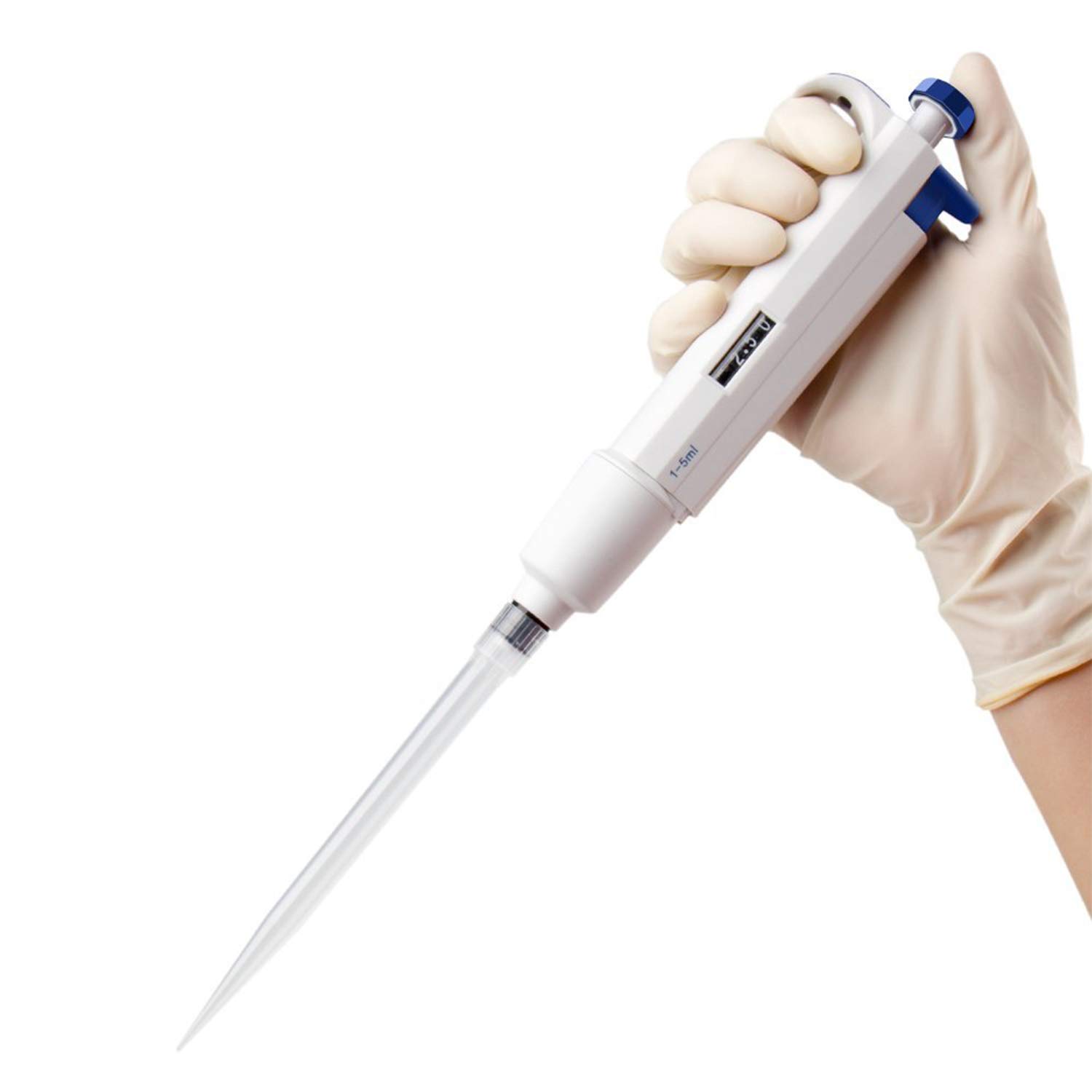 Four E's Scientific Single Channel Adjustable Pipette Micropipette 1