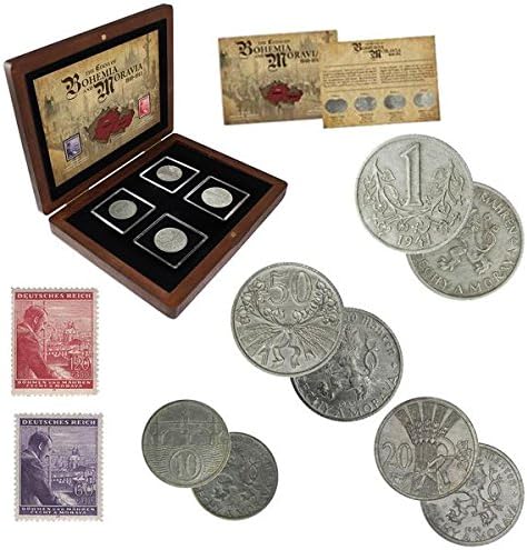 IMPACTO COLECCIONABLES Coin Collection - World War II - Coins of Bohemia and Moravia 1940-1944 - War World II