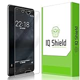 IQ Shield Screen Protector Compatible with Nokia 8 LiquidSkin Anti-Bubble Clear Film