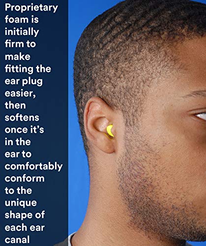 3M Ear Plugs, 200 Pairs/Box, E-A-R Classic SuperFit 310-1008, Uncorded, Disposable, Foam, NRR 33, For Drilling, Grinding, Machining, Sawing, Sanding, Welding, 1 Pair/Pillow Pack