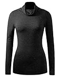REGNA X Womens Lightweight Long Sleeve Turtleneck Top Pullover Sweater(3 styles, S-3X)