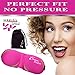 DREAM MAKER® Sleep Mask ( Ultra Soft PINK Sleeping Mask - Anti-Aging ) Eye Mask comfortable and Contoured Eyemask Silk Blindfold with Ear Plugs Travel Pouch Best Eyeshade - Men Women Kids Girls