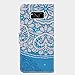 UrSpeedtekLive Galaxy S8 Wallet Case Folio Flip Premium PU Leather Case Cover w/Card Holder Slot Pockets, Wrist Strap, Magnetic Closure Compatible with Samsung Galaxy S8 (2017), Flower