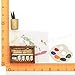 Odoria 1/12 Miniature Set of Paint Easel Dollhouse Decoration Accessories