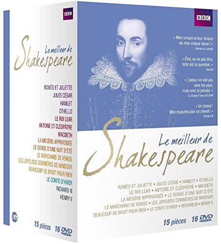 Le Meilleur de Shakespeare - Coffret 15 pièces