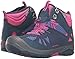 Merrell unisex-child Capra Mid Waterproof Hiking Boot, Navy/Multi, 12 M US Little Kid