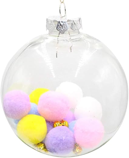 Boules De Noël Transparente à Remplir Boules De Décoration