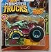 Hot Wheels Monster Trucks 1:64 Scale Sick Stuff 1/5, Zombie WREX 4/50 Includes Connect and Crash CAR