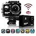 WIFI Mini Sports Action Camera - Ultra HD 1080P Waterproof Camcorder 2.0 Inch LCD Display 120 Degree Wide Angle Lens with Outdoor Mounting Accessories