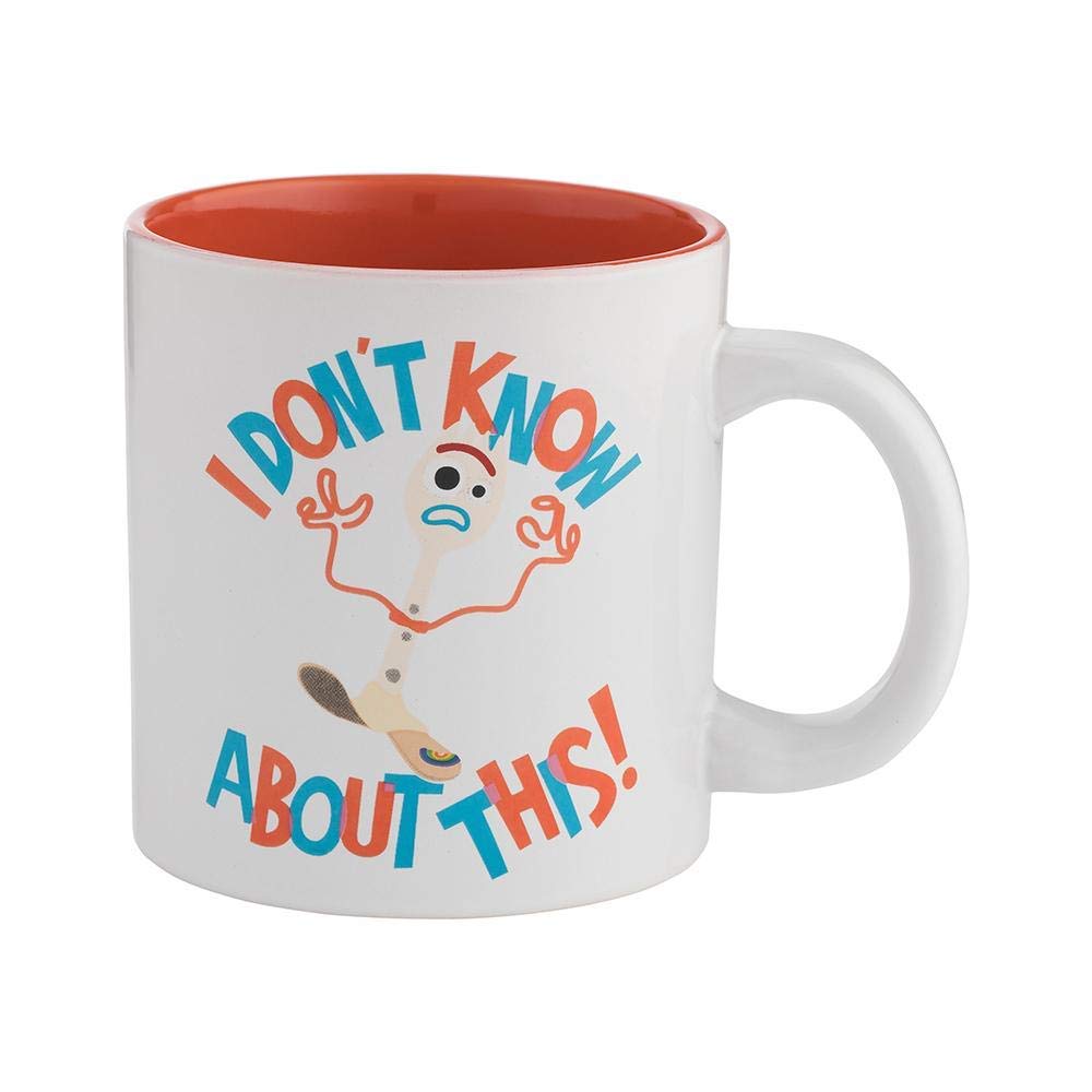 Vandor Disney Toy Story 4 Forky Outta Here 20 oz. Ceramic Mug (86861)