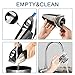 WELIKERA 12V 100W Cordless Handheld Vacuum with Stainless Steel Filter(Black)