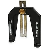 Milescraft 8601 Depth Gauge - Measure, Mark and Locate Depth of Blade or Bit on Table Saws, Router Tables, Routers and More, Woodworking