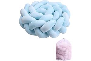 ABAHUHU Soft Cushion Knot Pillow for Home and Furniture Decor, with Laundry Bag Bed Gap Filling Plush Knotted Throw Pillows f