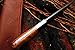 DKC Knives (20 5/18) DKC-511 Trail Blazer Fixed Blade Damascus Steel Hunting Knife Olive Wood Burl Handle 9