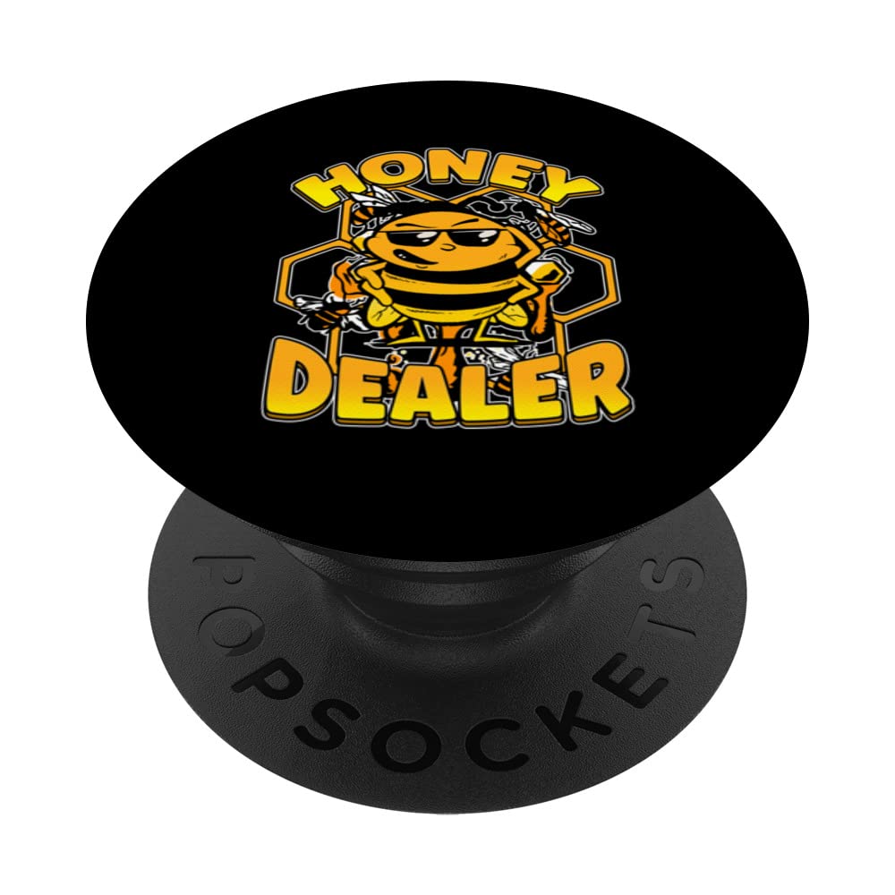 Honey Dealer Beekeeper Bee Whisperer Insect Bees PopSockets Swappable PopGrip