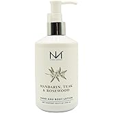 Niven Morgan Mandarin, Teak and Rosewood Hand and Body Lotion 10.5 Fl Oz / 310 mL