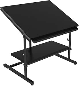 drafting table black