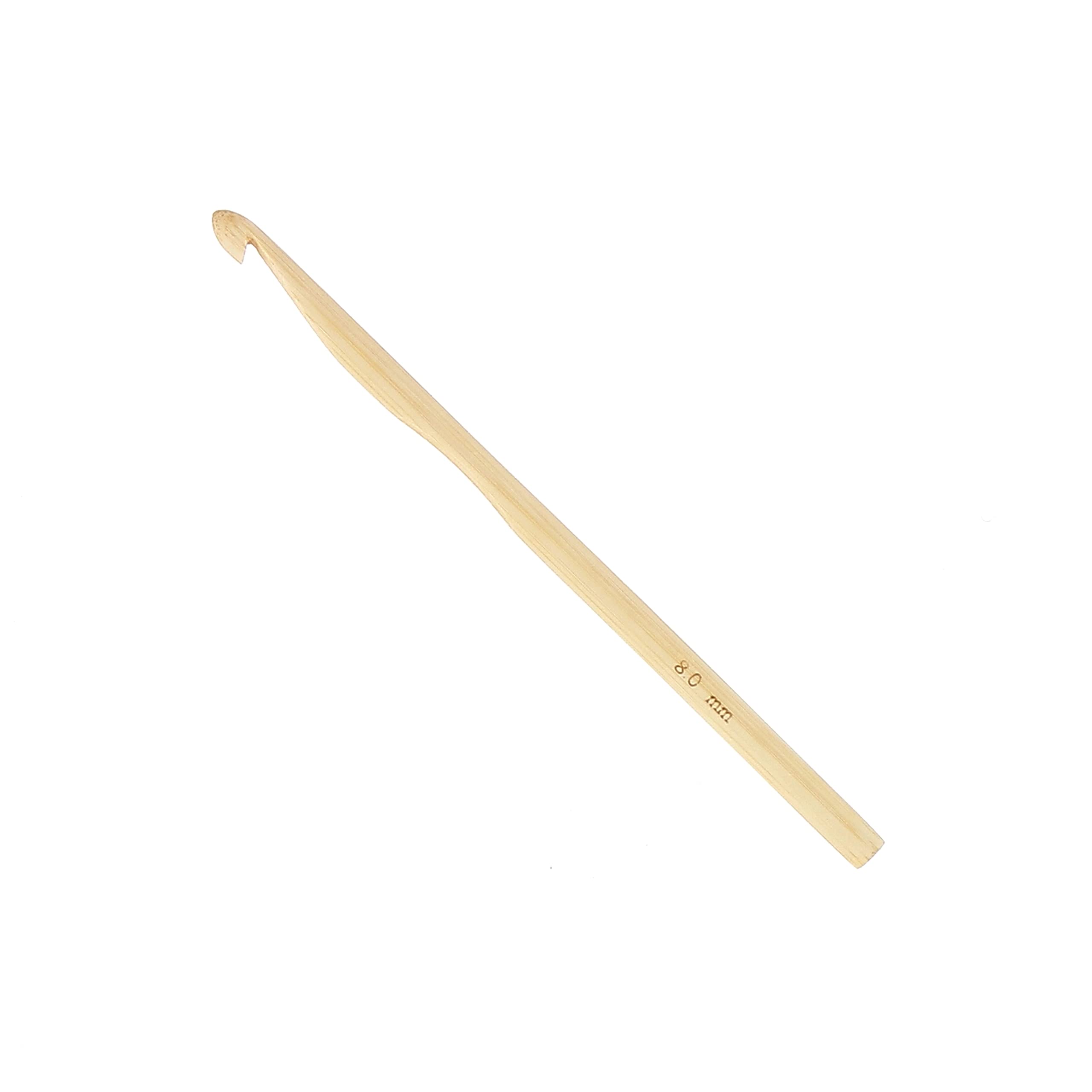 Bamboo Crochet Hook 8 mm