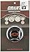 Grant 5640 Chrome Horn Button (Chevy Bow Tie, Black/Red)