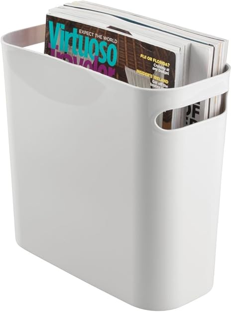 Idesign 93016eu Una Mulleimer Papierkorb 25 4 Cm Hellgrau Kunststoff Amazon De Kuche Haushalt idesign 93016eu una mulleimer papierkorb 25 4 cm hellgrau kunststoff