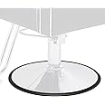 Noverlife 22.8 inch/ 58cm Salon Equipment Floor Protective Rubber, Barber Salon Styling Chair Hydraulic Base Ring Gasket for Protecting Tile Floor Wood Floor, Preventing Hair from Hiding