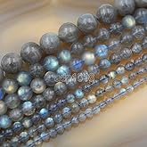 Wholesale Smooth Natural Gemstone Round Loose Beads 15" 4mm 6mm 8mm 10mm 12mm (8mm, A++ Labradorite)