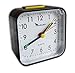 Travel Alarm Clock - No Bells, No Whistles, Battery Operated, Alarm, Snooze, Light, Black