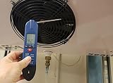 CEM Instruments 3-in-1 Clamp Probe Infrared Thermometer for Water Testing HVAC view 4