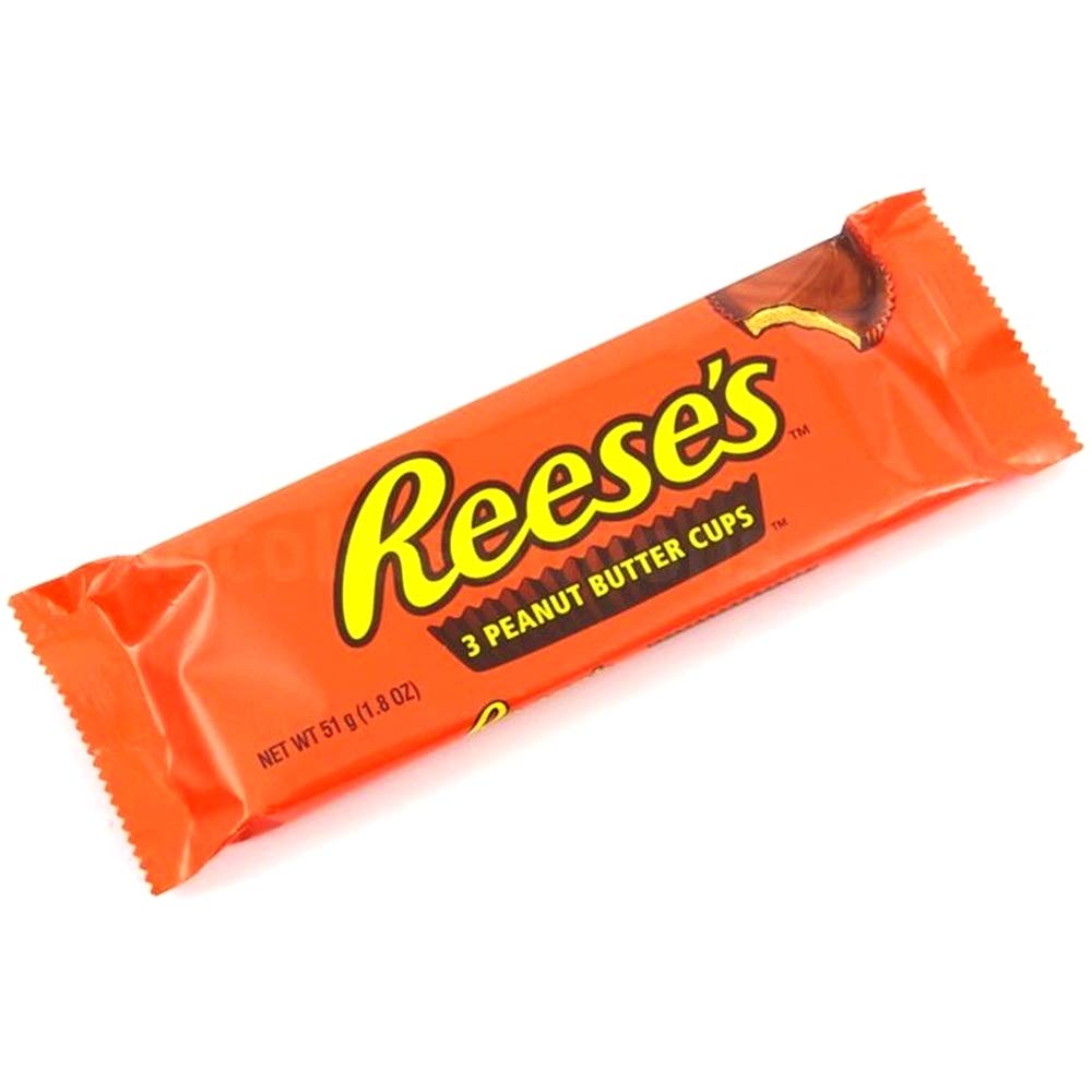 Hershey's Reese's Peanut Butter Cups 51 gr, [pack de 10, 510 gr