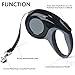 Baby-Run Retractable Dog Leash With Durable, Thick & Adjustable 16.5ft Dog Retractable Leash Are The Best Pet Leash Dog Lead For Small, Medium Dogs To Training, Walking, Jogging