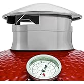 SMOKEWARE SS Vented Chimney Cap (Kamado Joe Classic &amp; Big Joe)