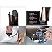 WPCTEV One Way Mirror Window Film Daytime Privacy Heat Control Film Solar Film Non-Adhesive Window Tint for Home and Office Brown & Silver 6 Mil 23.6 Inch x 13.1 Feet