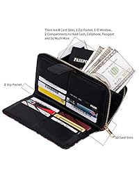 Cartera de tarjeta de crédito para mujer